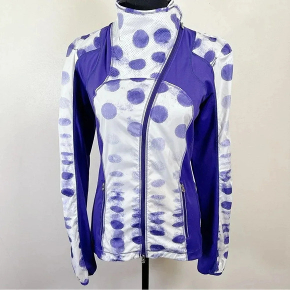 Lululemon Presta Packable Shirket Seaside Dot White - Picture 3 of 16